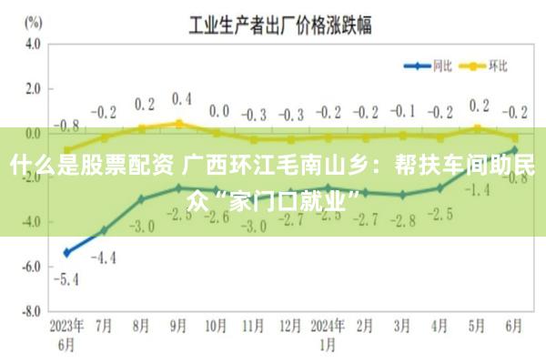 什么是股票配资 广西环江毛南山乡：帮扶车间助民众“家门口就业”