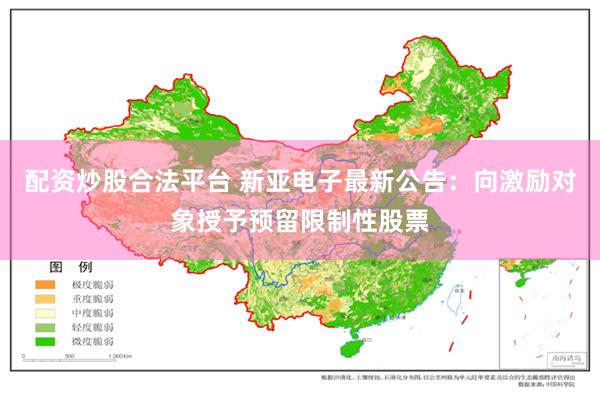 配资炒股合法平台 新亚电子最新公告：向激励对象授予预留限制性股票